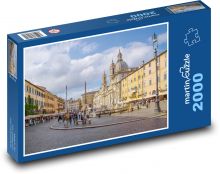 Navona - město, Itálie Puzzle 2000 dílků - 90 x 60 cm
