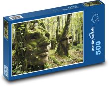 Les - tvář Puzzle 500 - 46x30 cm