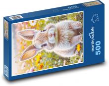 Králík Puzzle 500 - 46x30 cm