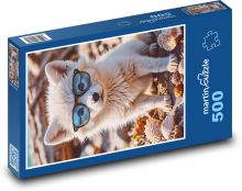 Liška v brýlích Puzzle 500 - 46x30 cm