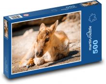 Finský lesní sob Puzzle 500 dílků - 46 x 30 cm