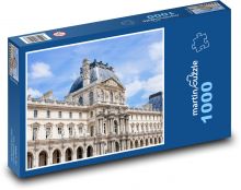 Paríž - Louvri Puzzle 1000 dielikov - 60 x 46 cm 