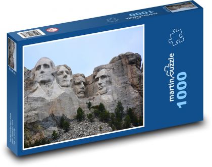 Mount rushmore - Puzzle 1000 dílků, rozměr 60x46 cm