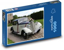 Historické svatební auto Puzzle 1000 dílků - 60 x 46 cm