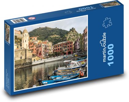 Taliansko - Vernazza - Puzzle 1000 dielikov, rozmer 60x46 cm