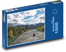 Nový Zéland - príroda Puzzle 1000 dielikov - 60 x 46 cm 