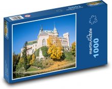 Hrad, podzim Puzzle 1000 dílků - 60 x 46 cm