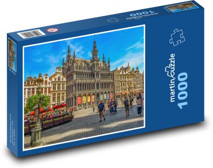 Belgicko - Brusel - Puzzle 1000 dielikov, rozmer 60x46 cm