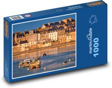 Mesto, lode Puzzle 1000 dielikov - 60 x 46 cm 