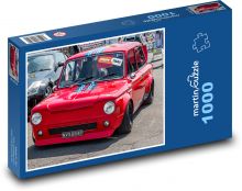 Závodní auto - Hillman Puzzle 1000 dílků - 60 x 46 cm