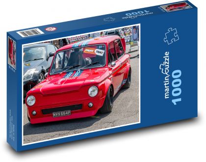 Závodní auto - Hillman - Puzzle 1000 dílků, rozměr 60x46 cm