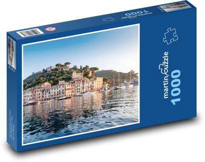 Taliansko - Portofino - Puzzle 1000 dielikov, rozmer 60x46 cm