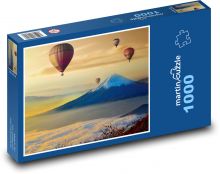 balony w locie Puzzle 1000 elementów - 60x46 cm