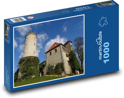 Německo - Sparrenburg  - Puzzle 1000 dílků, rozměr 60x46 cm