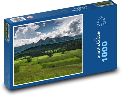 Slovensko - Tatry - Puzzle 1000 dílků, rozměr 60x46 cm