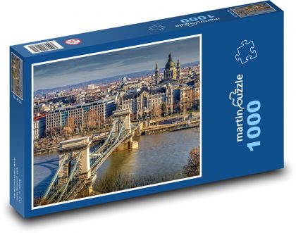 Węgry - Budapeszt - Puzzle 1000 elementów, rozmiar 60x46 cm