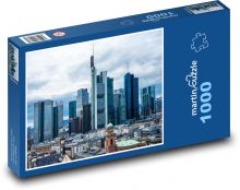 Německo - Frankfurt Nad Mohanem Puzzle 1000 dílků - 60 x 46 cm