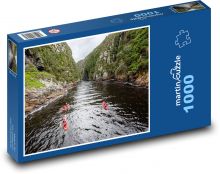 On the water, kayak Puzzle 1000 pieces - 60 x 46 cm 