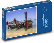 Asia - ships Puzzle 1000 pieces - 60 x 46 cm 