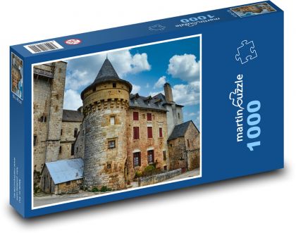 Věž, hrad, pevnost - Puzzle 1000 dílků, rozměr 60x46 cm