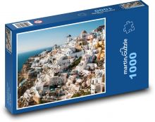 Grécko - Santorini Puzzle 1000 dielikov - 60 x 46 cm 