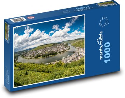 Německo - Mosel - Puzzle 1000 dílků, rozměr 60x46 cm