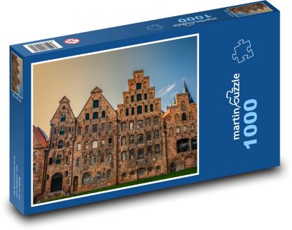 Německo - Lübeck - Puzzle 1000 dílků, rozměr 60x46 cm