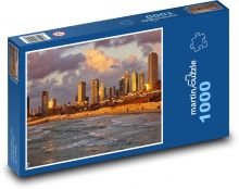 Tel Aviv - beach Puzzle 1000 pieces - 60 x 46 cm 