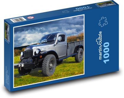 Auto - Dodge - Puzzle 1000 elementów, rozmiar 60x46 cm