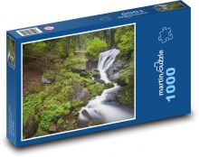 Wodospad - Triberg Puzzle 1000 elementów - 60x46 cm