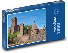 Middle Ages, castle Puzzle 1000 pieces - 60 x 46 cm 