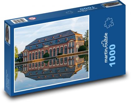 Německo - Darmstadt - Puzzle 1000 dílků, rozměr 60x46 cm