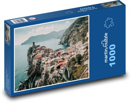 Itálie - Vernazza - Puzzle 1000 dílků, rozměr 60x46 cm