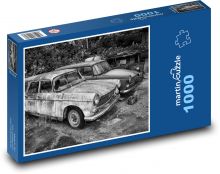 Vraky - Peugeot Puzzle 1000 dielikov - 60 x 46 cm 