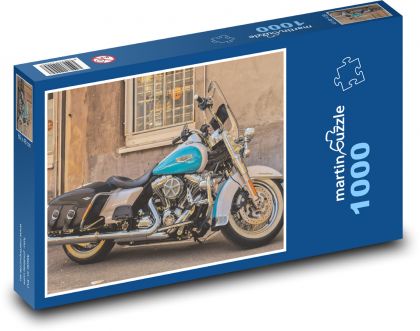 Harley Davidson - Puzzle 1000 dílků, rozměr 60x46 cm