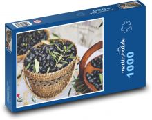 Olives - food, harvest Puzzle 1000 pieces - 60 x 46 cm 