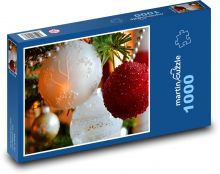 Christmas ornaments - decoration, Christmas Puzzle 1000 pieces - 60 x 46 cm 