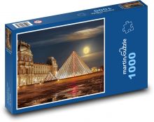 Architekrua - night city, moon Puzzle 1000 pieces - 60 x 46 cm 