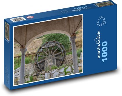 Norské kolo - voda, příroda - Puzzle 1000 dílků, rozměr 60x46 cm