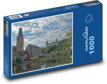 Rožmberk nad Vltavou - Česká Republika Puzzle 1000 dílků - 60 x 46 cm