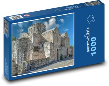 Agios Varnavas - klášter, Kypr - Puzzle 1000 dílků, rozměr 60x46 cm