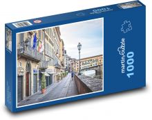 River promenade - Florence, Italy Puzzle 1000 pieces - 60 x 46 cm 