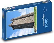 Věž - Irsko, historie Puzzle 1000 dílků - 60 x 46 cm