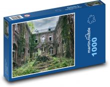 Opuštěný klášter - dům, stavba Puzzle 1000 dílků - 60 x 46 cm