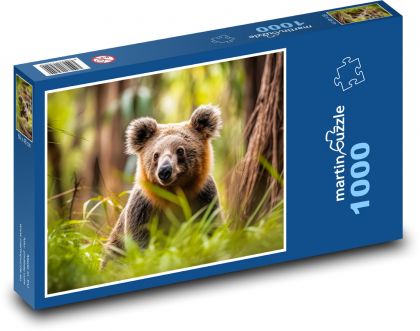 Koala - medvěd, zvíře - Puzzle 1000 dílků, rozměr 60x46 cm