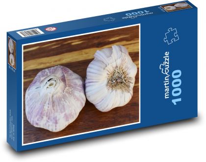 Garlic - vegetables, spices - Puzzle 1000 pieces, size 60x46 cm 