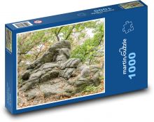 Skála - kameny, krajina Puzzle 1000 - 60x46 cm