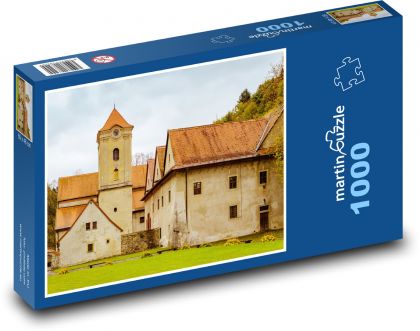 Červený klášter - Slovensko, památka - Puzzle 1000 dílků, rozměr 60x46 cm