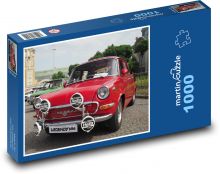 Škoda 1000 MB - weteran, samochód Puzzle 1000 elementów - 60x46 cm