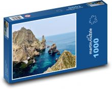 Dokdo - Japonia, skały Puzzle 1000 elementów - 60x46 cm